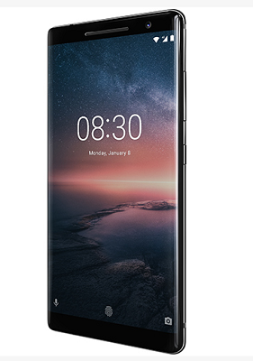 Brezžično polnjenje Nokia 8 Sirocco