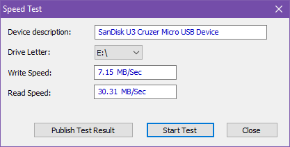 5 aplikacij za preverjanje hitrosti vašega USB bliskovnega pogona v sistemu Windows preskusite hitrost pogona USB usbdeview