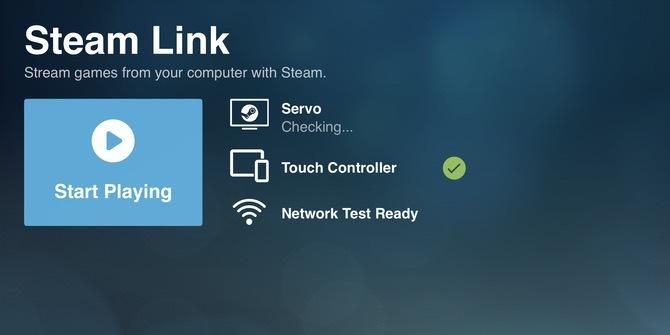 Inicializacija Steam Link