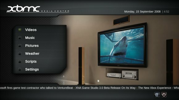 xbmc linux - medijski center za ubuntu