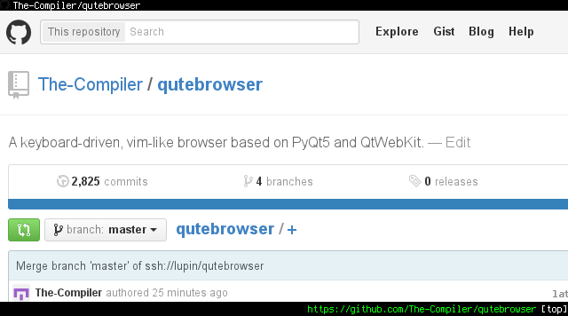 linux-spletni brskalnik-qutebrowser