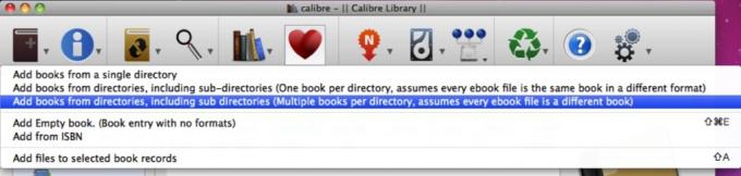 Uporabniški priročnik za Calibre eBook Manager calibre 9