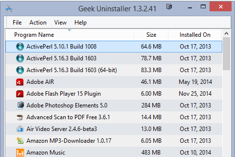 Najboljše prenosne aplikacije, za katere ni potrebna namestitev geekuninstaller