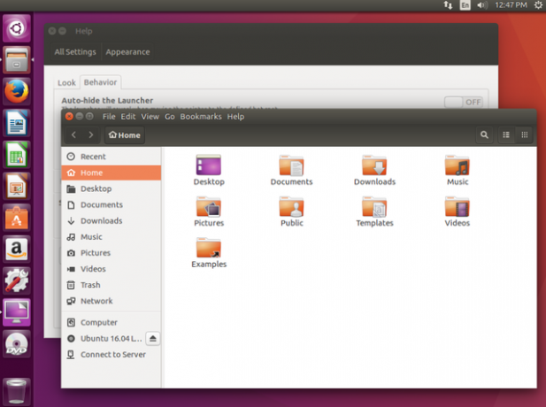 UbuntuLTS-Always-Display-App-Meniji