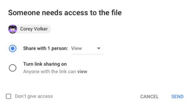 Preverjevalec dostopa do Google Drive v G Suite