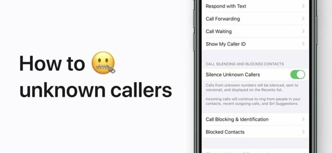 10 najboljših funkcij iOS 13, ki jih morate preizkusiti, utišate neznane klicatelje