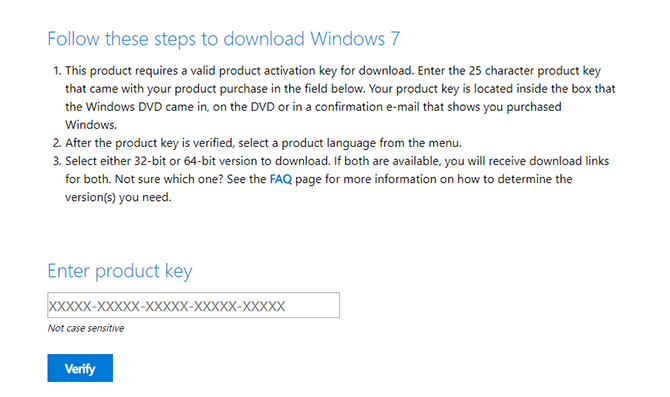 ISO-ji sistema Windows 7 od Microsofta