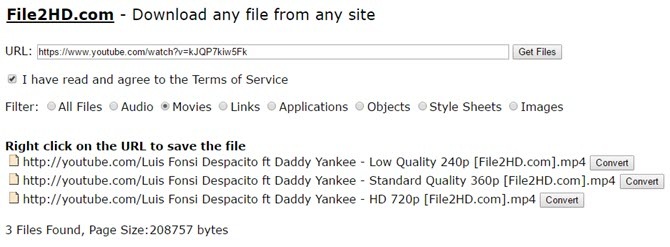 naložite mp3 s File2HD