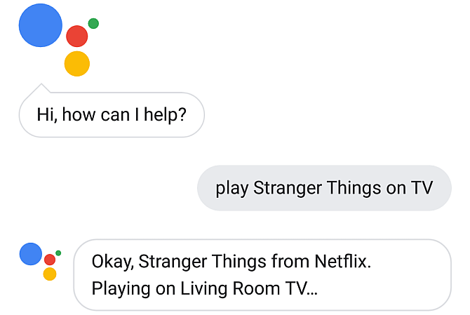 Google Assistant Play na TV