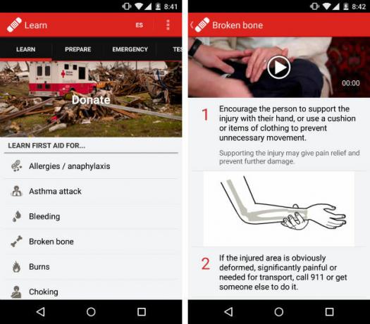 EmergencyAndroidApps-Rdeči križ-prva pomoč