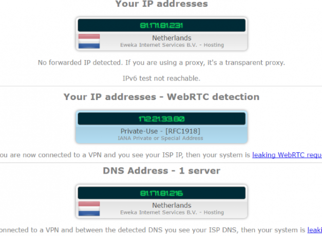 Poglobljen pregled: IPVanish - Prilagodljiv, zanesljiv VPN za vsako napravo muo, ki se promovira ipvanish Windows ipleak1