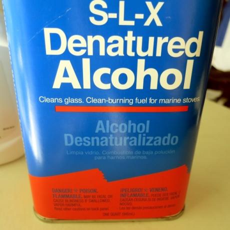 denaturiranega alkohola