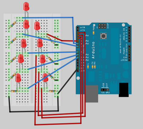 arduino božične lučke