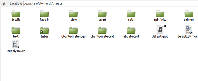 Kako prilagoditi Ubuntu Boot Splash Screen in Logo muo linux plymouth nautilus
