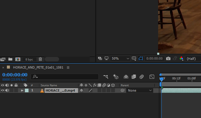 Kako premikati besedilo v vzorčni časovni premici Adobe After Effects