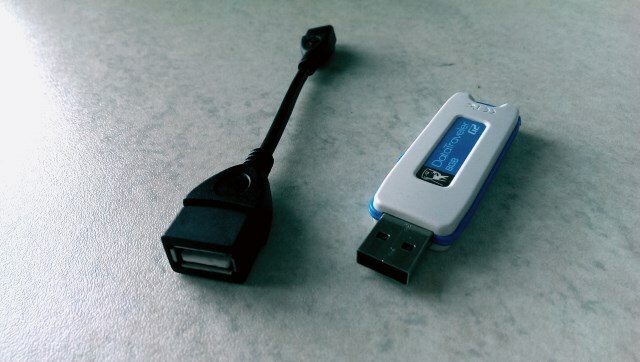 USB kabel za upravljanje datotek z androidom