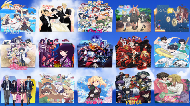 anime ikone 2017 windows 10