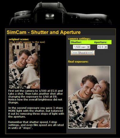 spletni simulator kamer