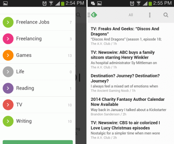 android-feedly-funkcije