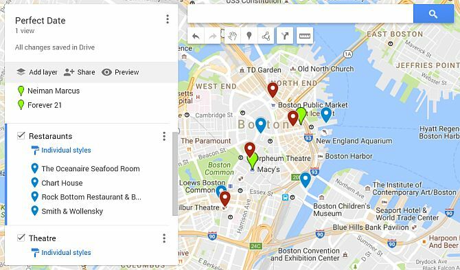 Popoln datum za Google Maps