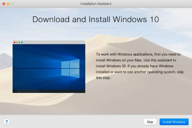 Parallels lahko prenesejo Windows 10 za vas