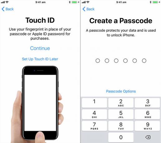 Popoln začetniški vodnik za iOS 11 za uporabniško kodo iPhone in iPad touchid