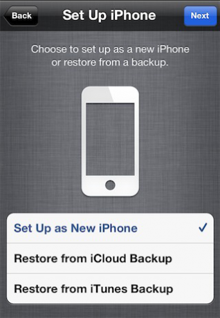 obnovitev iphonea iz icloud varnostne kopije