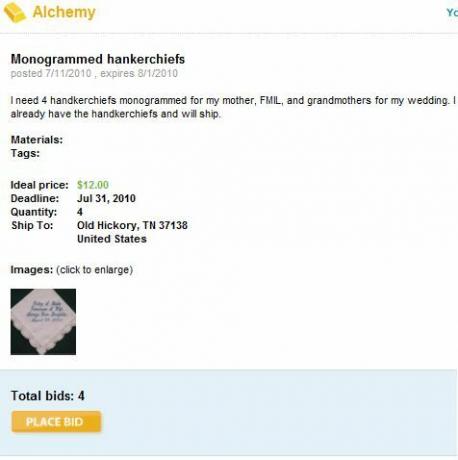 eBay mesto za drugo dražbo