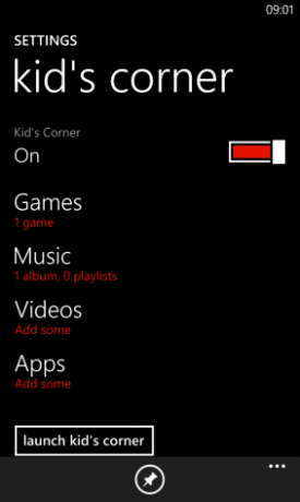 nastavitve muo-windowsphone-kidscorner