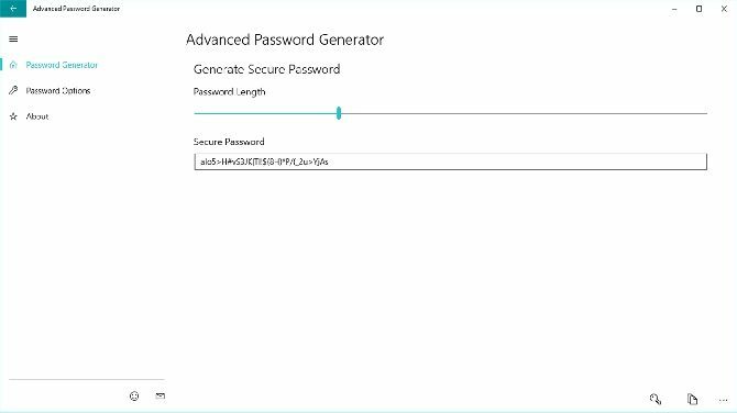 geslo generator Windows 10 app