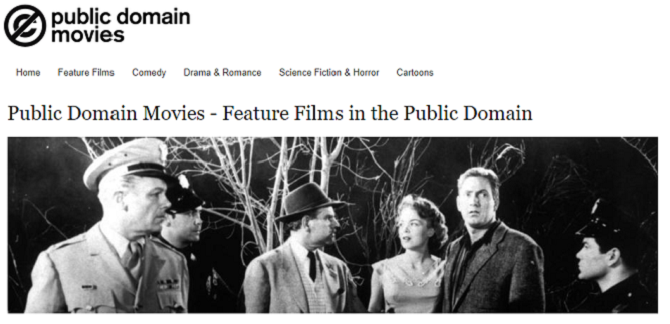 Najboljša spletna mesta za javne filme - Filmi z javno domeno