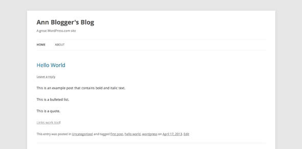 Blogger vs. WordPress.com: Popolna primerjava wordpress post1