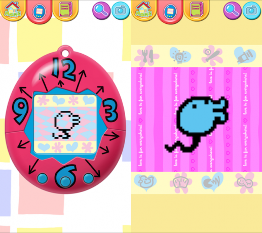 tamagotchi vmesnik