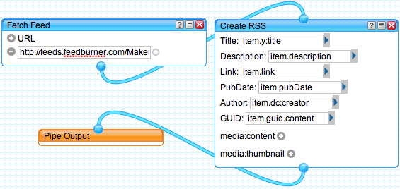 Kako urediti obstoječe vire RSS z Yahoo! Pipes Screen shot 2010 2010 10. 10. ob 19. uri