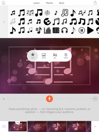 Ikone Adobe Voice