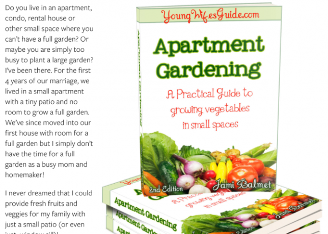 Vrtnarski vrt nudi praktične nasvete, kako gojiti zelenjavni vrt v stanovanju ali majhnem prostoru