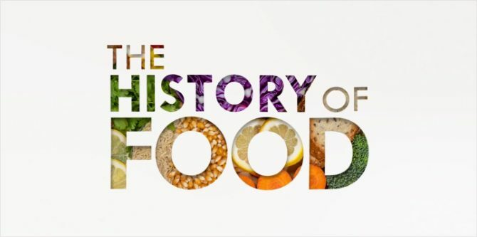 Naslovna izkaznica Zgodovina hrane