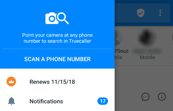 Truecaller številka za iskanje