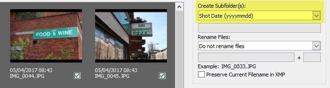 podmape Adobe Bridge