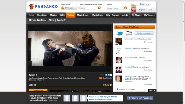 Nekatera uporabna spletna mesta, ki vam bodo pomagala pri vašem vsakodnevnem Fandango