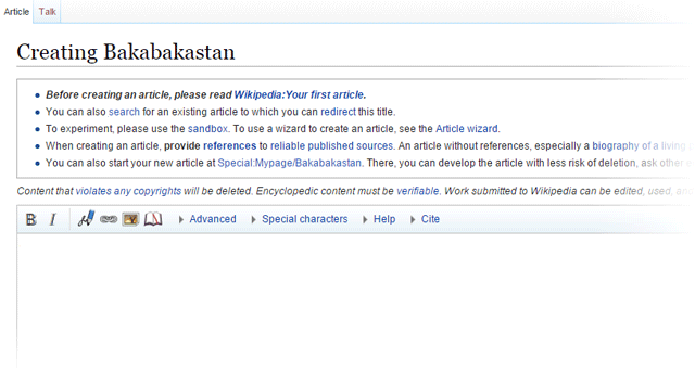 Wikipedia – prva stran