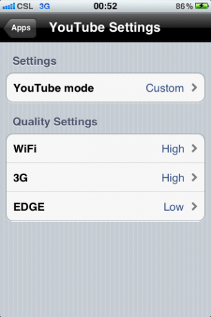 3G Unrestrictor 5 vam omogoča nadzor nad podatki vašega iPhone-a [Cydia, iOS] 3GU vmesnik yt nastavitve