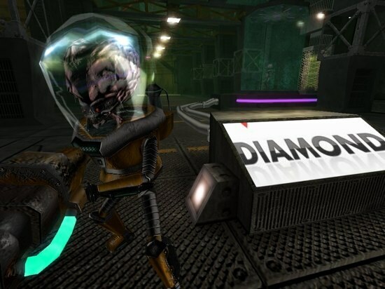 Alien Arena Posnetek zaslona Alien Arena v igri