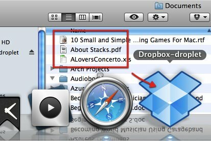 2 orodja za lažje in lažje deljenje datotek na Dropbox 01 Dropbox Droplet