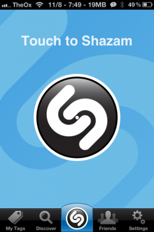 aplikacija Shazam