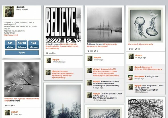 ogled instagrama v brskalniku
