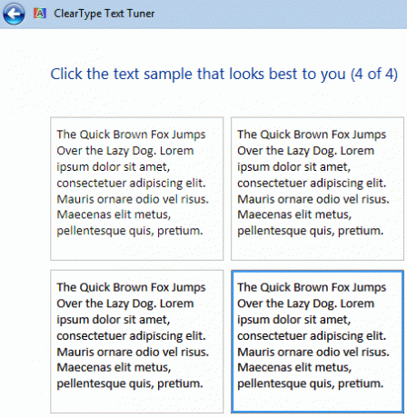 ClearType Tuner