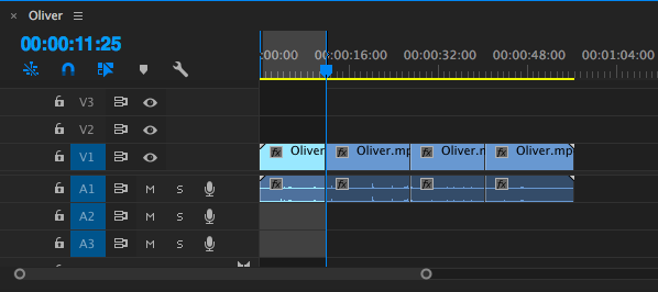 adobe premiere-marks - cut video adobe premiere