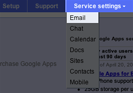 Vodnik za Google Apps: Brezplačna e-pošta in več na vašem spletnem mestu ggle page20image7960 filtrirano