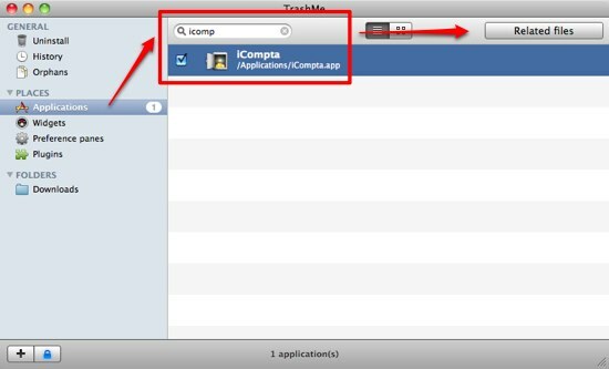 Dva preprosta koraka za čiščenje knjižnice aplikacij [Mac] 04c TrashMe Filter